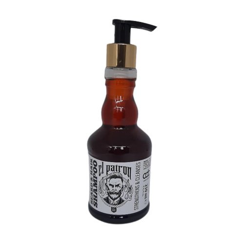 El patron beard hair shampoo strengthens cleans