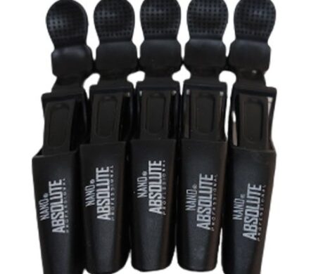 Professionele Kappers Haarklemmen Zwarte Klemmen / 5 stuks