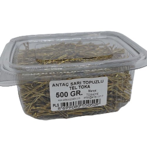 haarspelden 500gr goudkleur 2