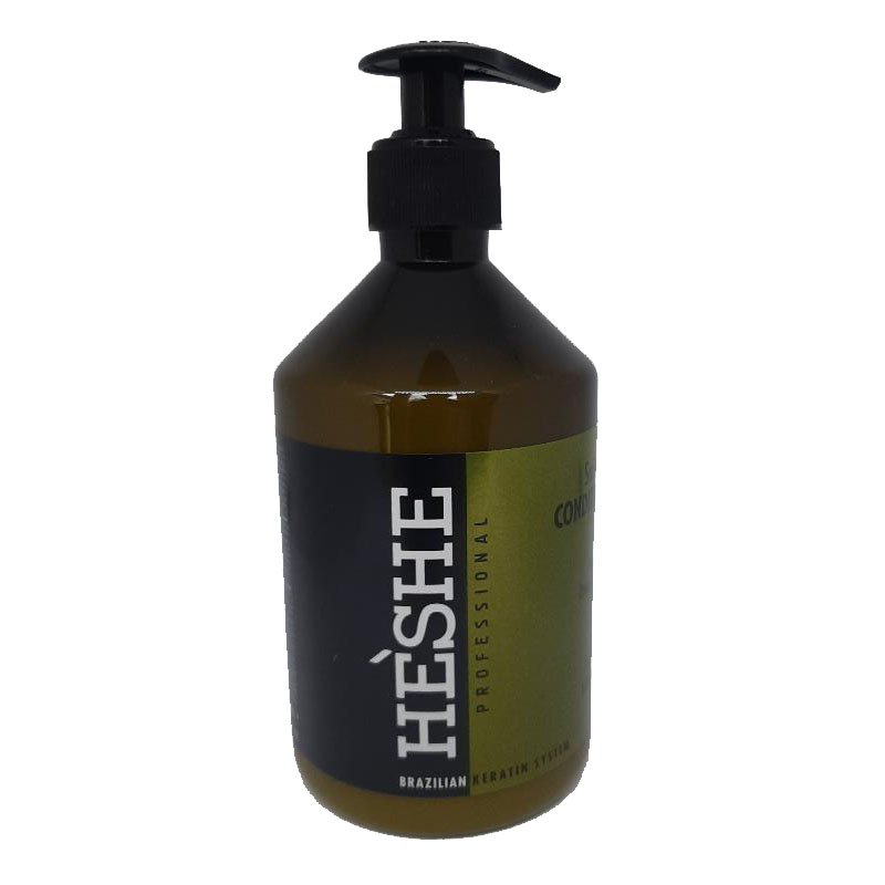 smoothing conditioner Heshe brazilian keratin system 4